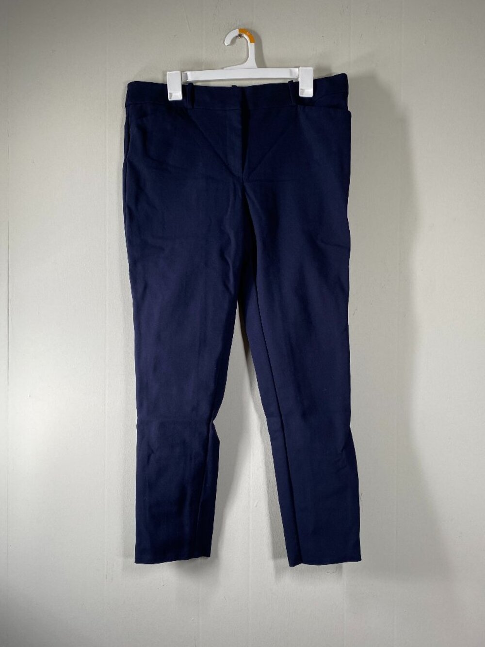LOFT Marisa Dress Pants Women's 12 Mid Rise Blue Office Career
